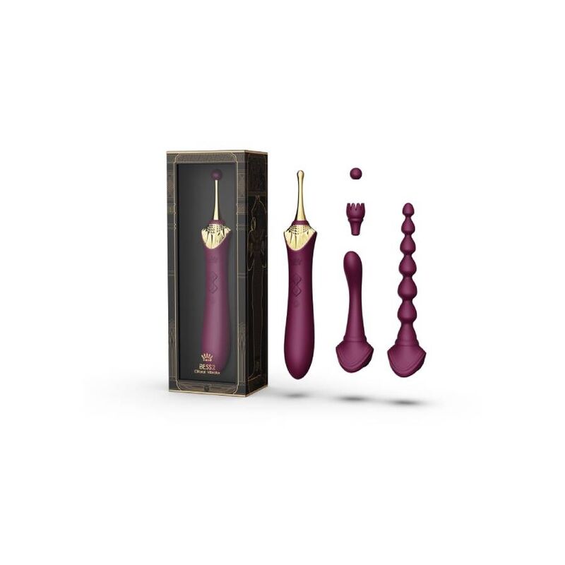 Zalo Bess 2 stimolatore clitorideo viola riscaldante