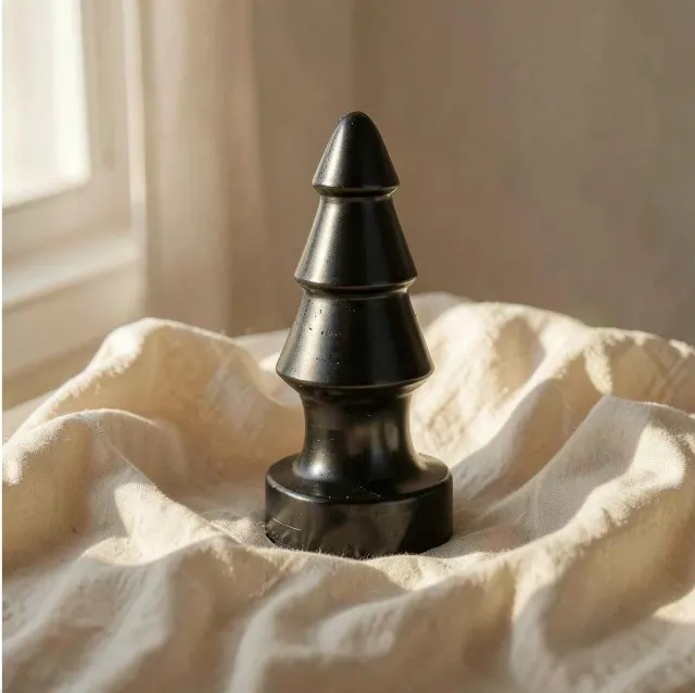 Frutille Plug Anale a Scalini 40 cm All Black 40x14 cm per esperti