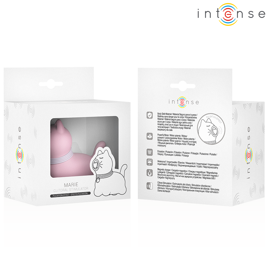 Intense Marie Pink stimolatore clitorideo a pulsazione