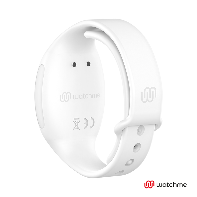 WATCHME Dual vibratore coppia telecomando fucsia neve