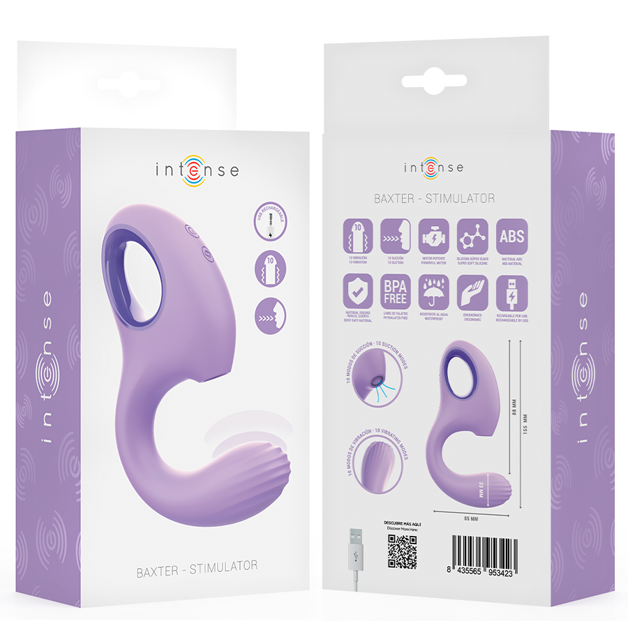 Intense Baxter Stimolatore Clitoride Viola