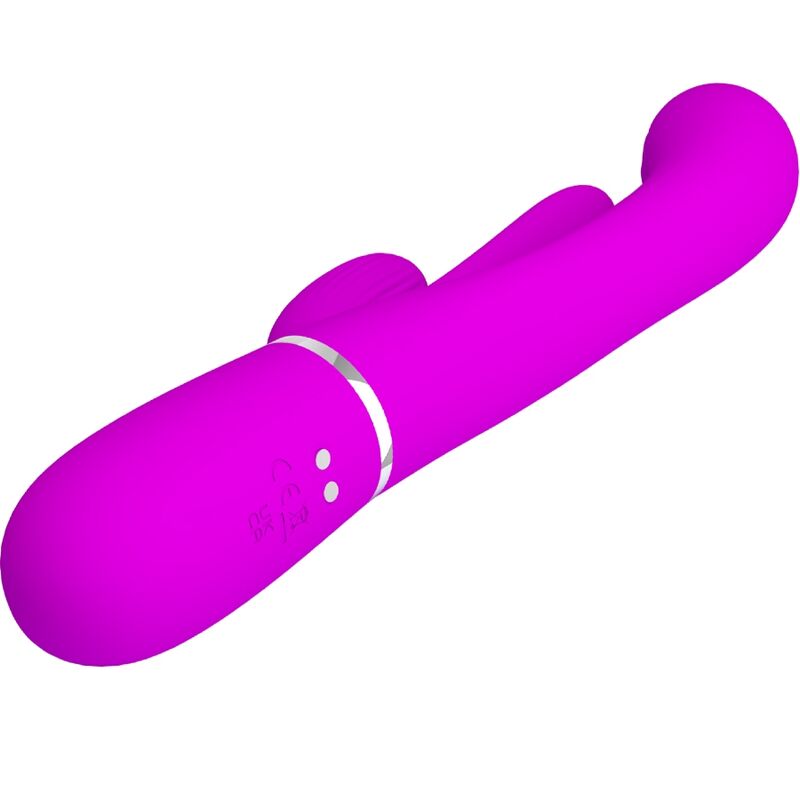 Pretty Love Shania vibratore rabbit con linguetta 7+7