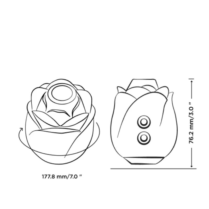 Romp Rose 2.0 stimolatore clitoride rosa edizione limitata