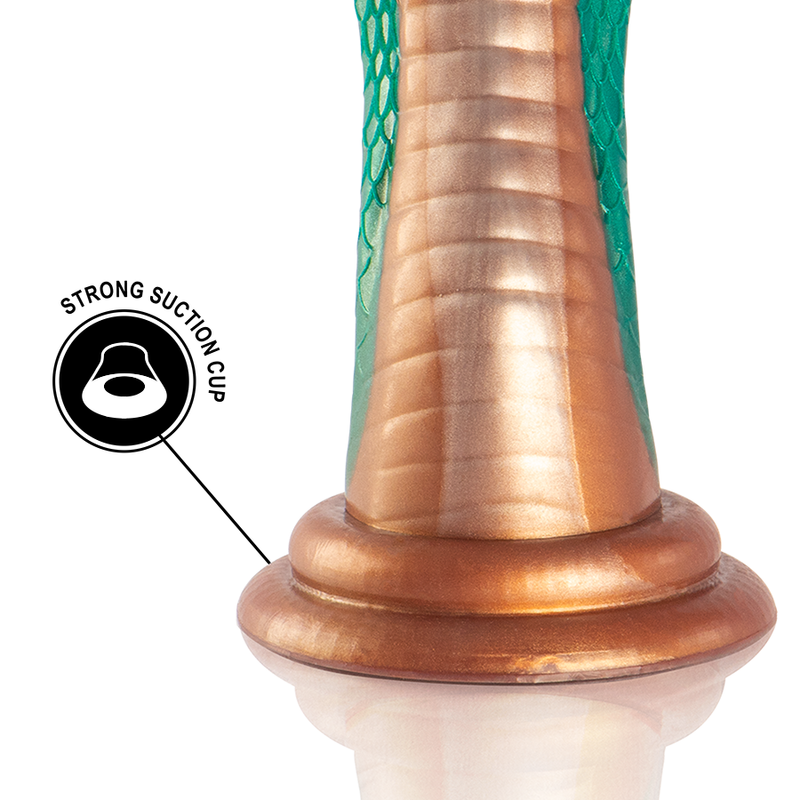 Epic Cybersilicock Python dildo in silicone verde 20,5 cm