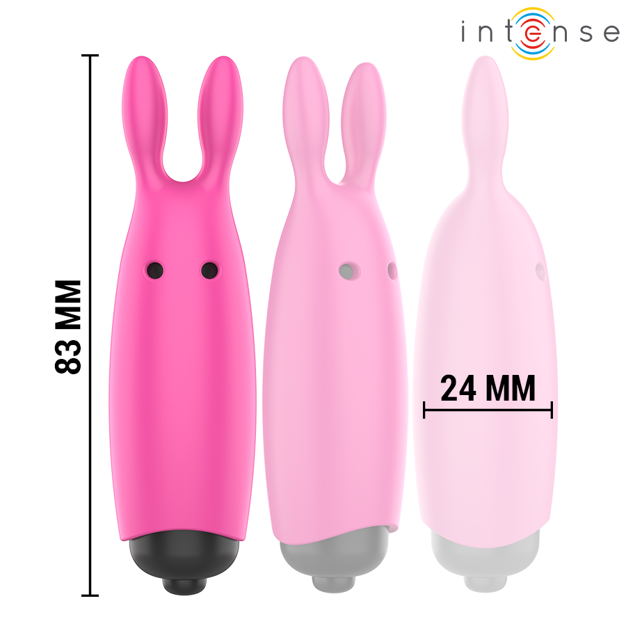 Intense Hopper mini vibratore clitoride rosa tascabile