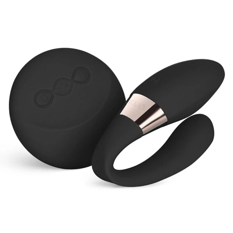 Lelo Tiani Duo vibratore di coppia nero con telecomando