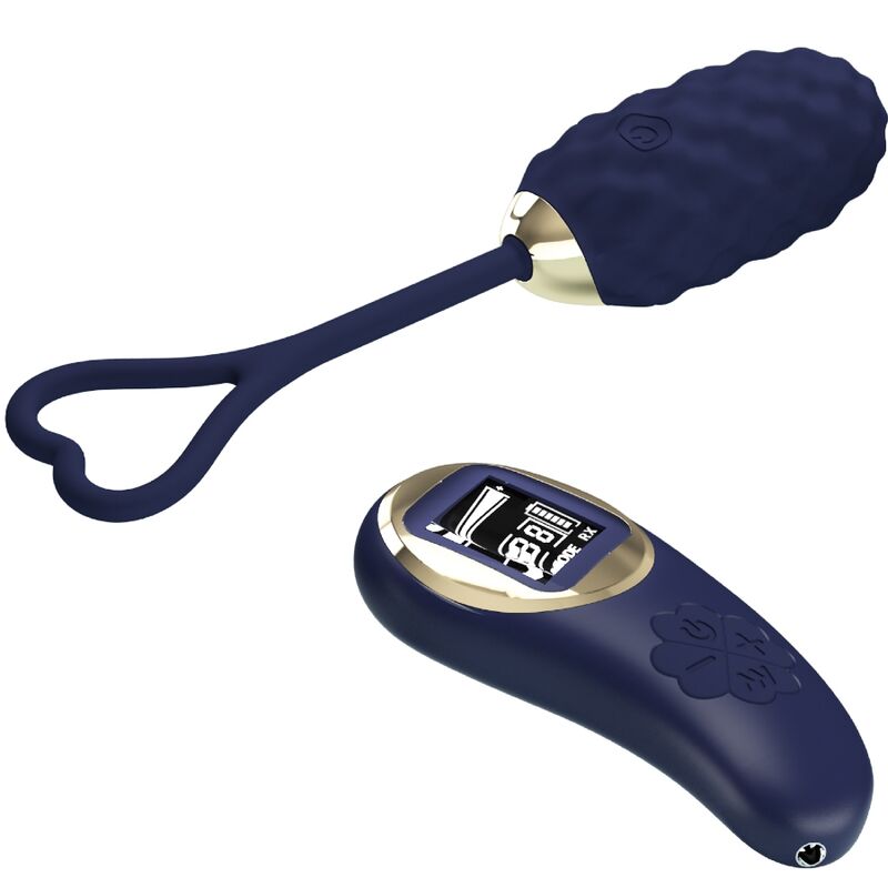 Pretty Love Vivian uovo vibrante blu telecomando