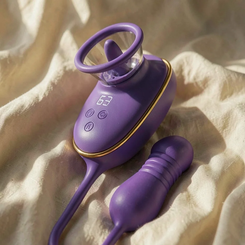 She.E.O Licking Viola succhiaclitoride anale ricaricabile silicone