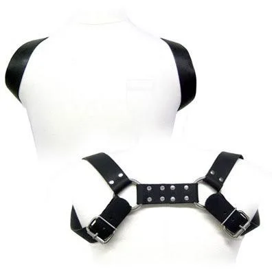 Leather Body imbracatura pelle a fondina spalle taglie S-XL