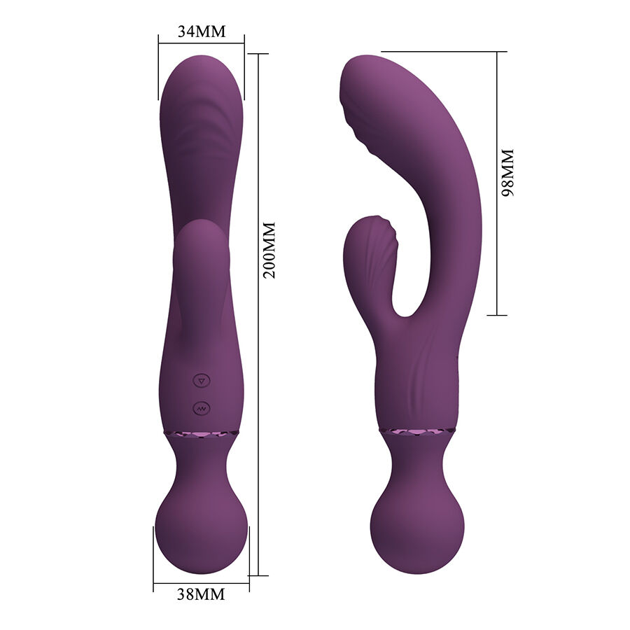 Pretty Love All Rounder vibratore rabbit viola