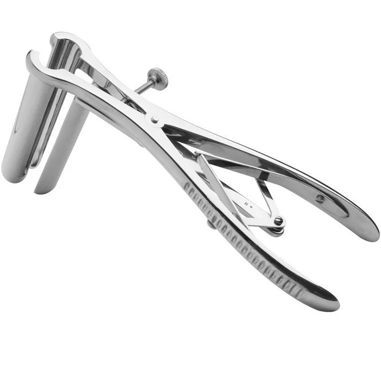 Metal Hard Speculo Anale Triplo dilatatore acciaio 6 cm