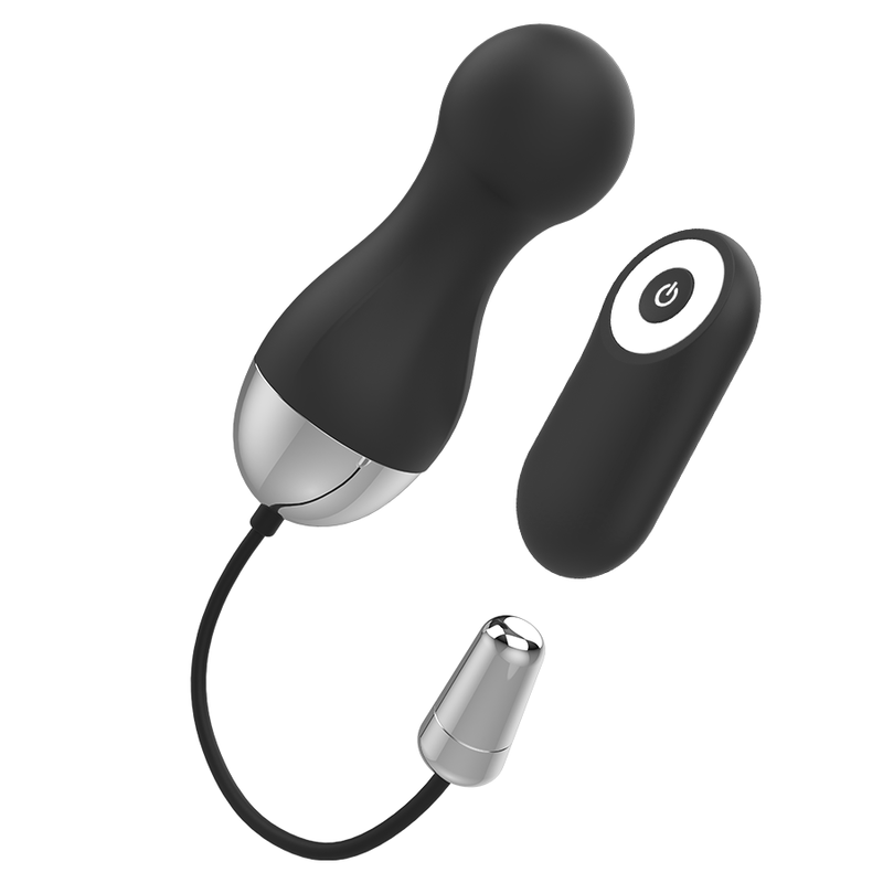Brilly Glam Ian vibratore con telecomando nero 10 modalità