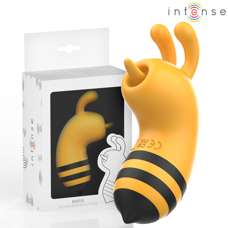 Intense Maya stimolatore clitoride ape giallo