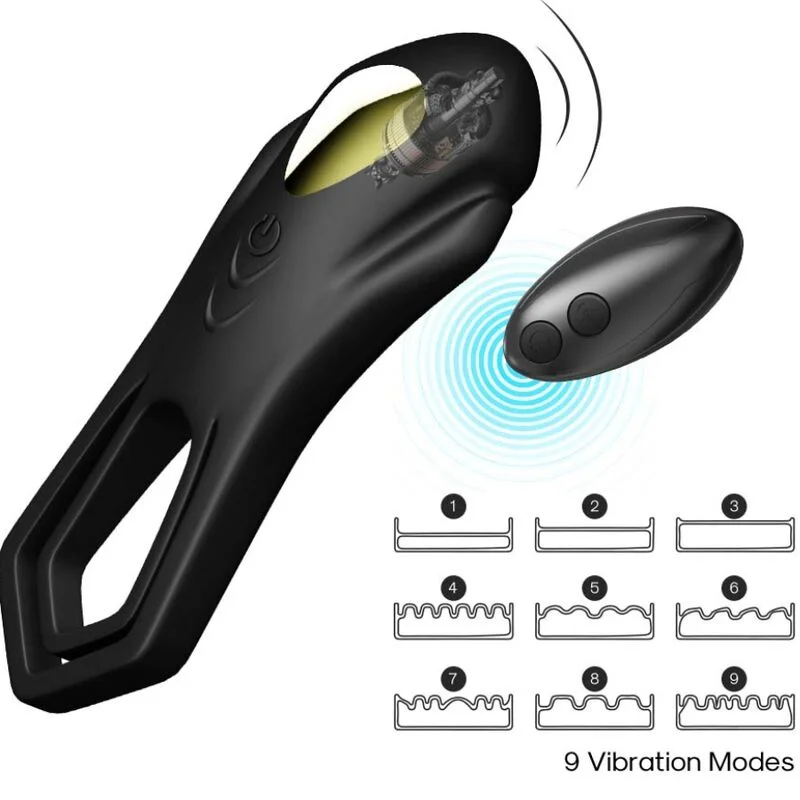 ARMONY Roadster anello vibrante coppia nero telecomando