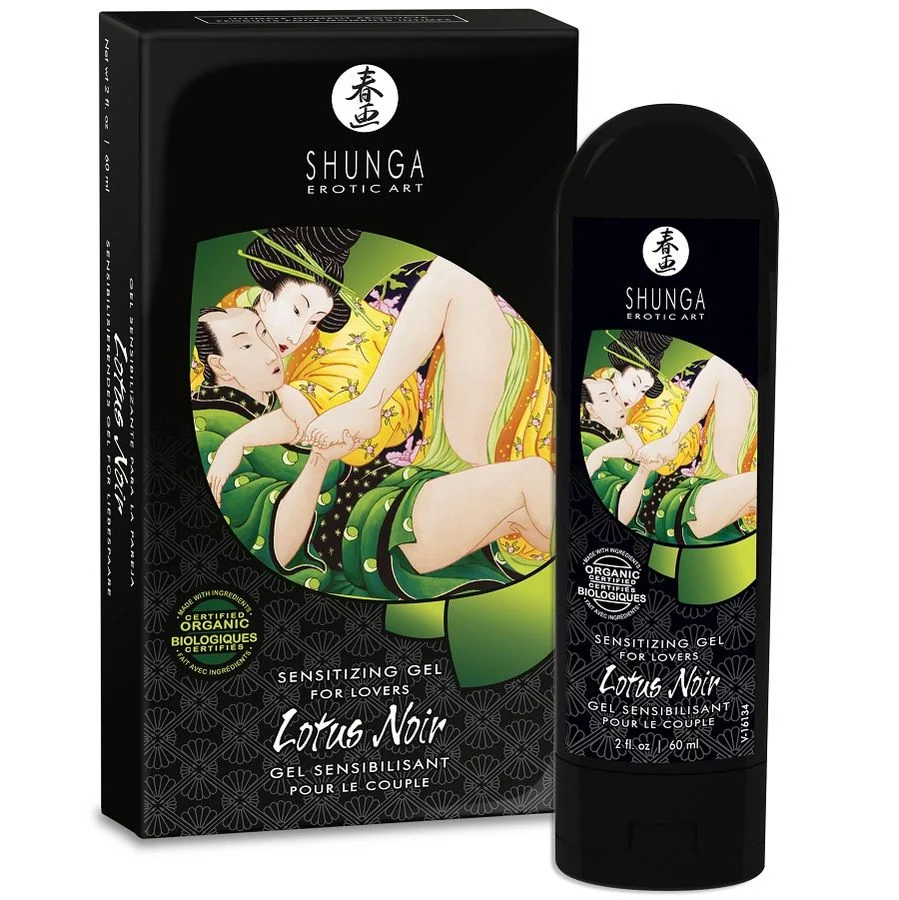 Shunga Lotus Noir gel sensibilizzante 60 ml damiana