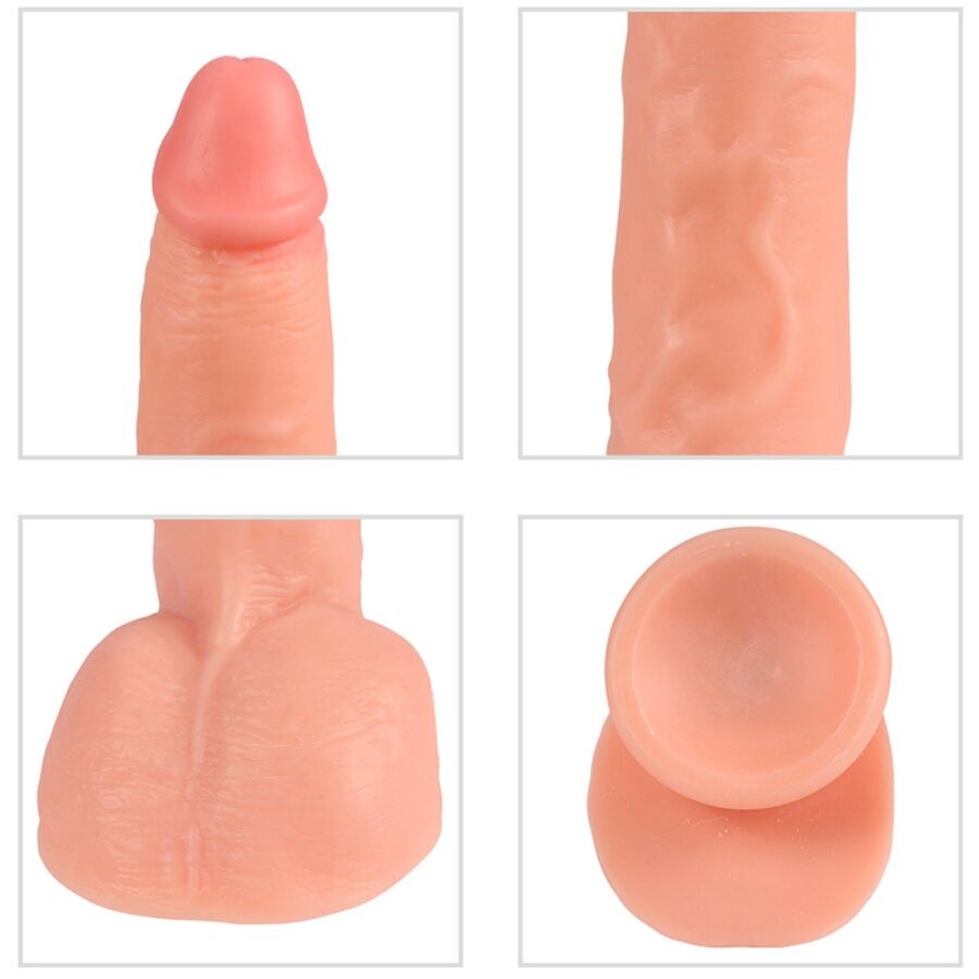 Shequ Bestia vibratore con telecomando silicone 24,5 cm