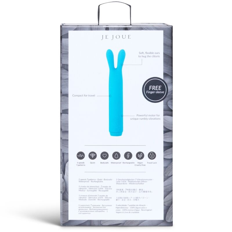 Je Joue Rabbit Bullet stimolatore clitoride teal flessibile