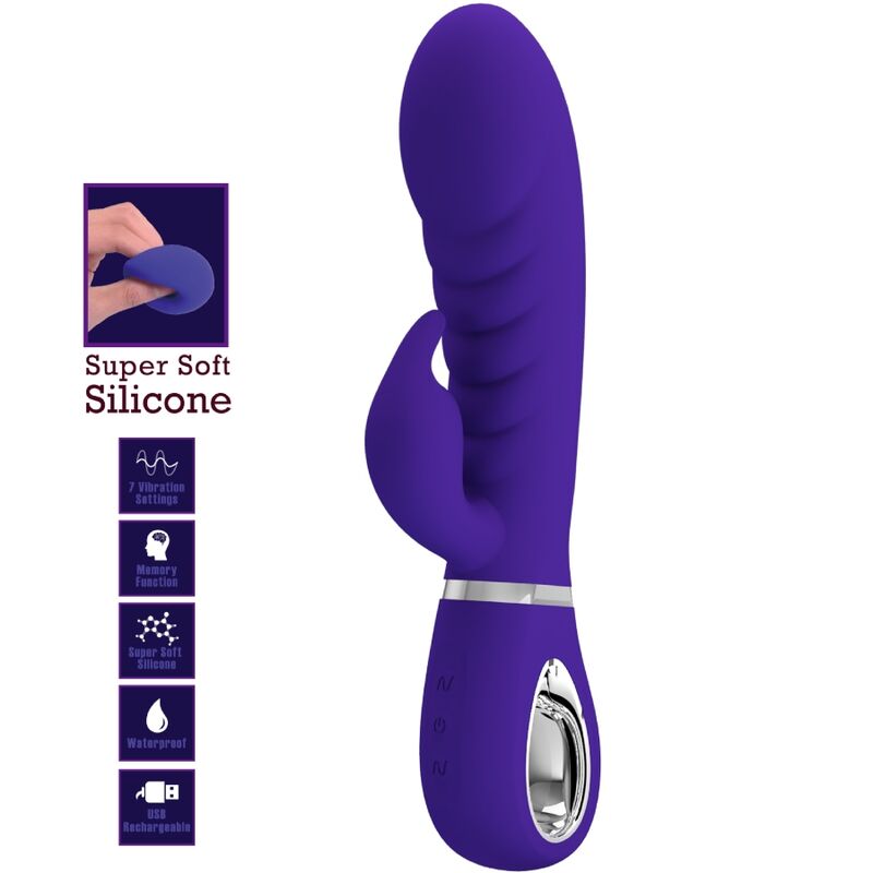 Pretty Love Prescott vibratore rabbit viola punto G