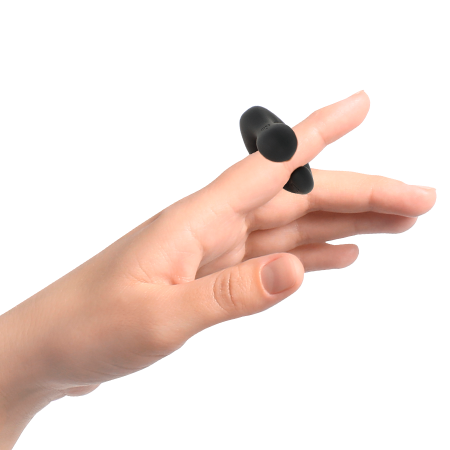 Black&Silver Duckymania stimolatore clitoride da dito silicone