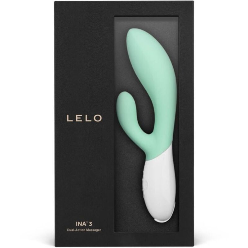 Lelo Ina 3 vibratore rabbit verde alghe silicone