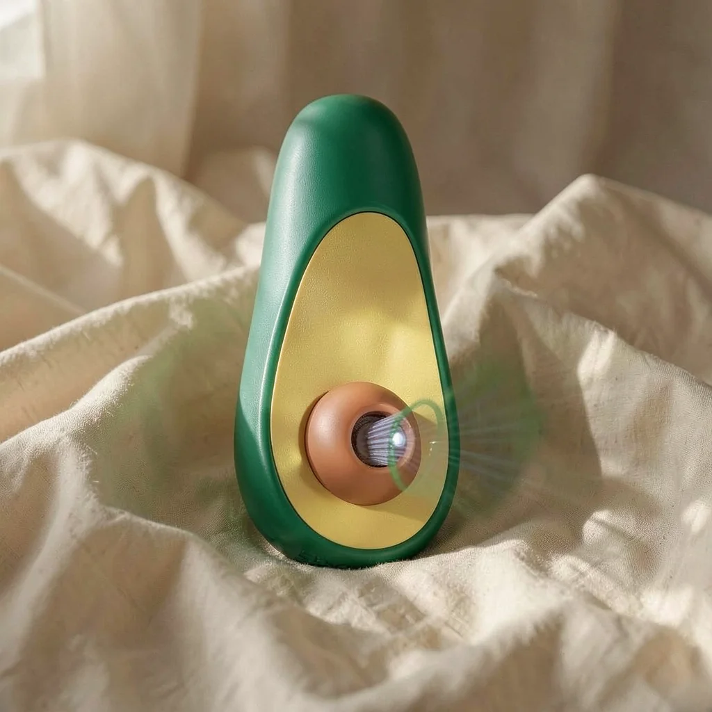 Intense Waki succhiatore clitoride avocado