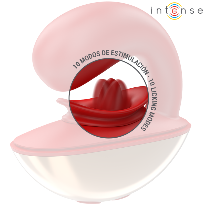 Intense Mariah Rosso vibratore punto G silicone silenzioso