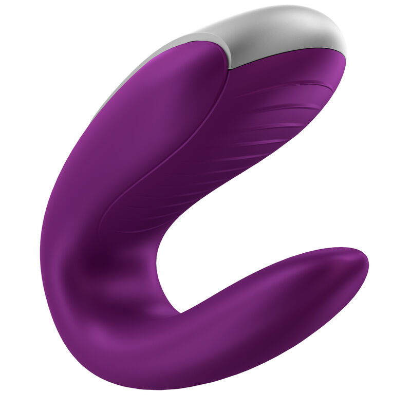 Satisfyer Double Fun vibratore di coppia viola app
