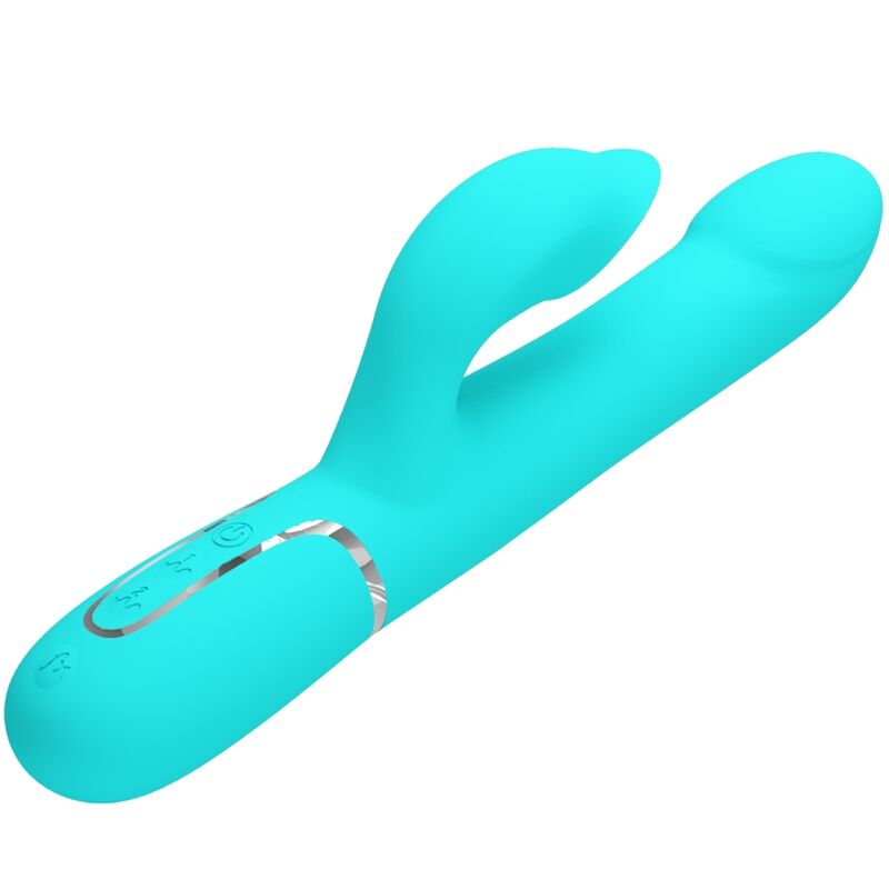 Pretty Love Perle vibratore rabbit verde acqua 7 vibrazioni