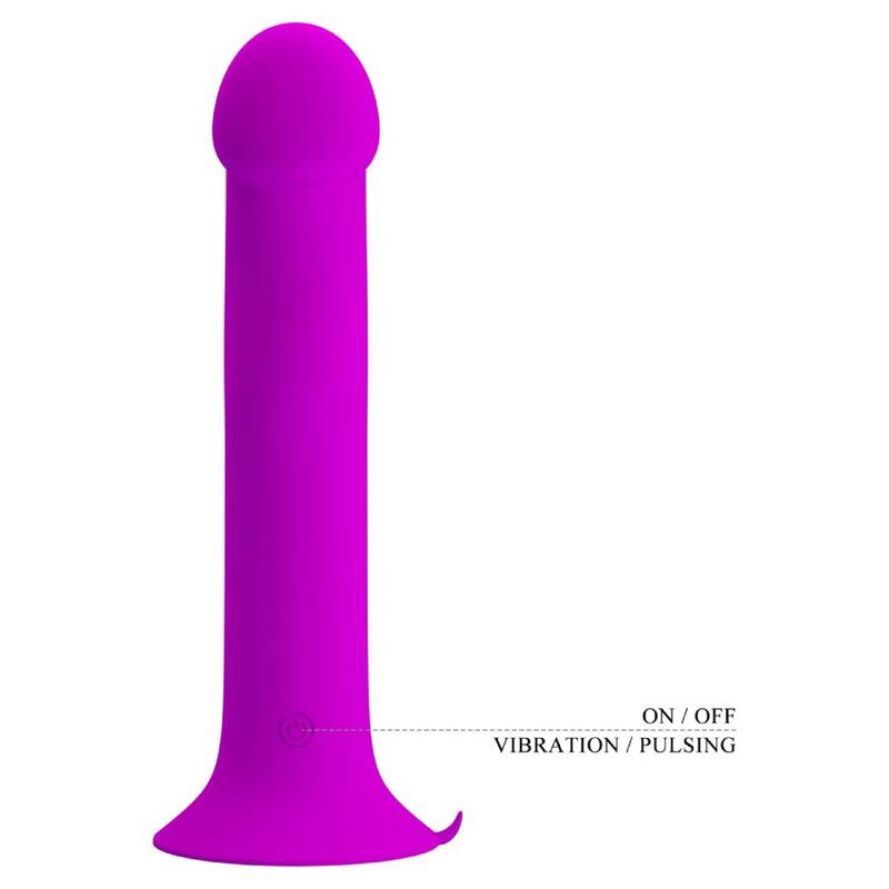 Pretty Love Murray vibratore ventosa viola ricaricabile