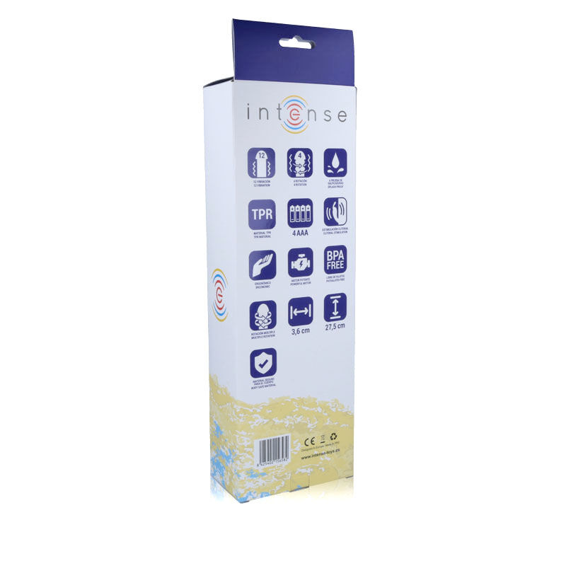 Intense Guppy vibratore rotante lilla 12 velocità
