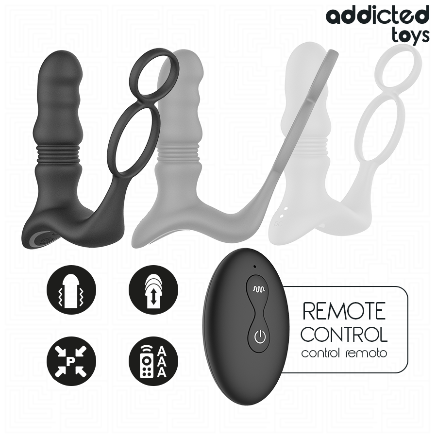 Addicted Toys Up&Down stimolatore prostatico spinta telecomando