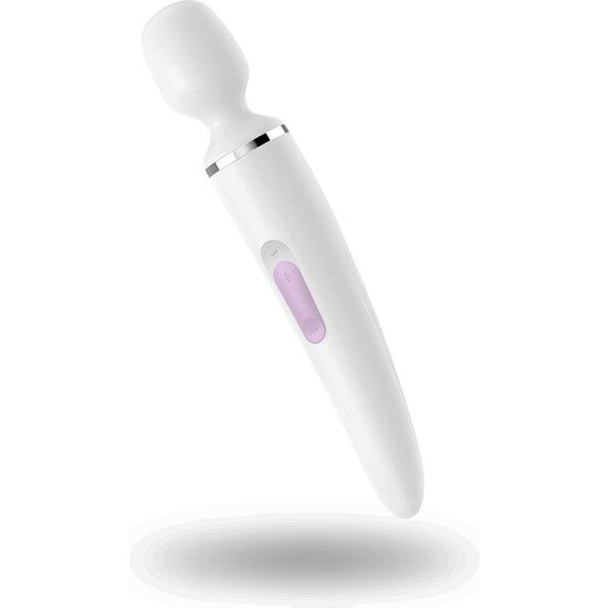 Satisfyer Wand-er Woman Vibratore Wand Bianco Silenzioso