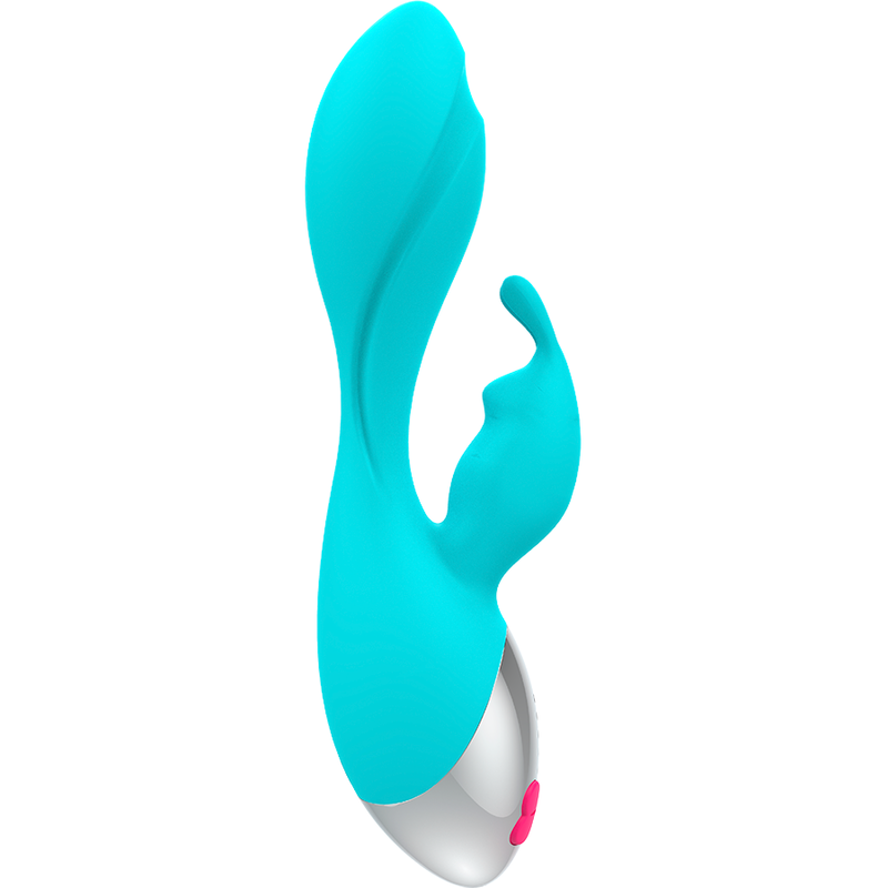 Happy Loky Miki vibratore turchese 2 motori waterproof