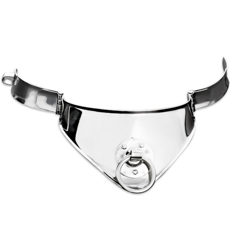 Metal Hard collare contenimento rigido metallo cromato