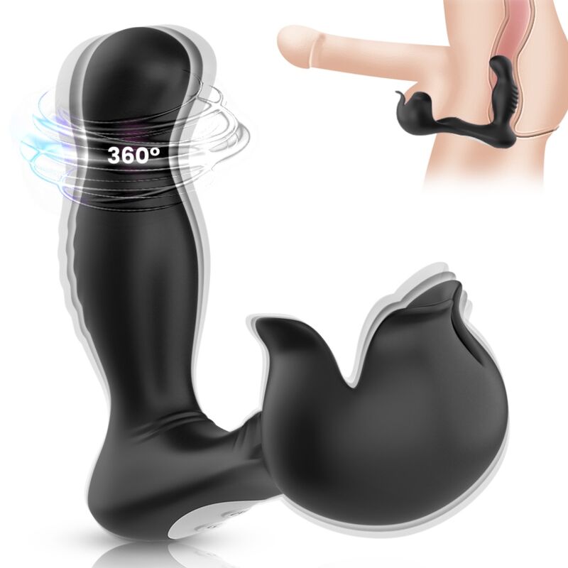 Armony Surround stimolatore prostata e testicoli nero