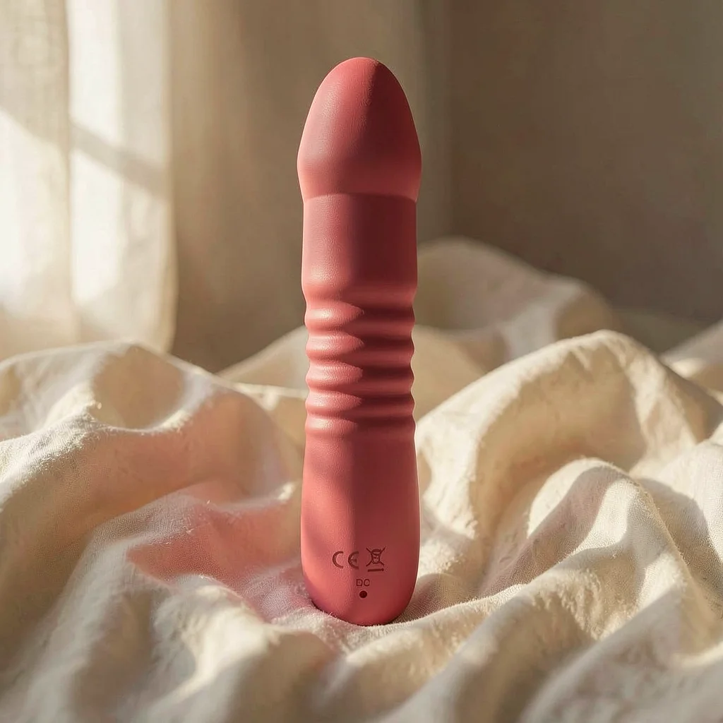 Intense Juni Up Down vibratore pulsante rosso