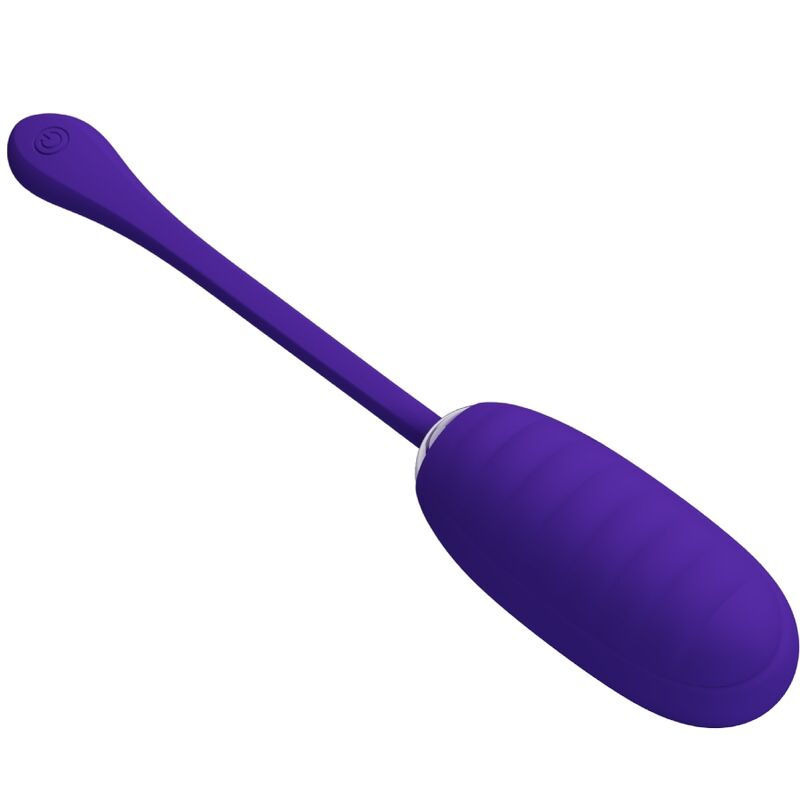 Pretty Love Kirk uovo vibrante silicone viola
