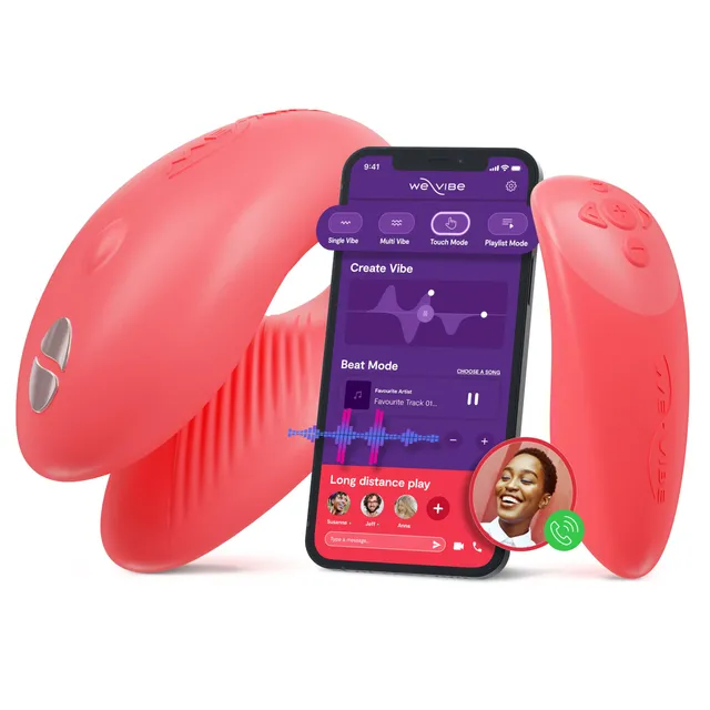 We-Vibe Chorus vibratore coppia arancione con app