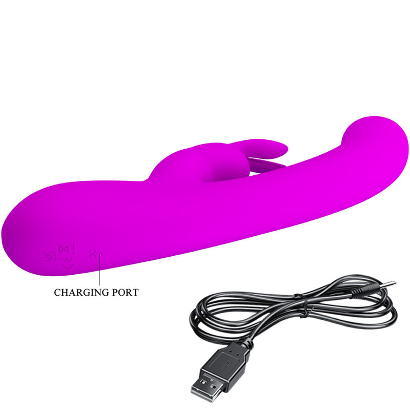 Pretty Love Lamar vibratore rabbit viola display LCD