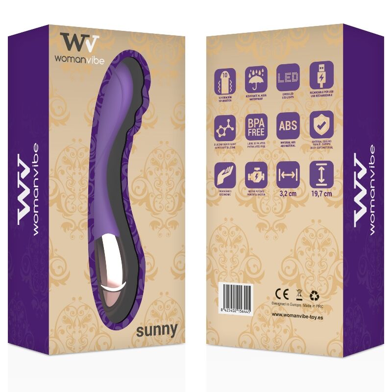 Womanvibe Sunny vibratore punto G silicone 10 modalità