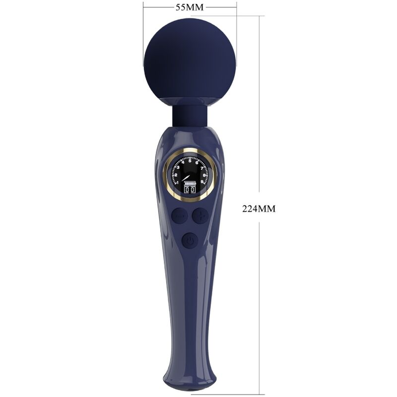 Pretty Love Skyler Blu vibratore con display LCD