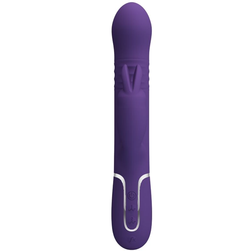 Pretty Love Coale vibratore viola rotante e spingente