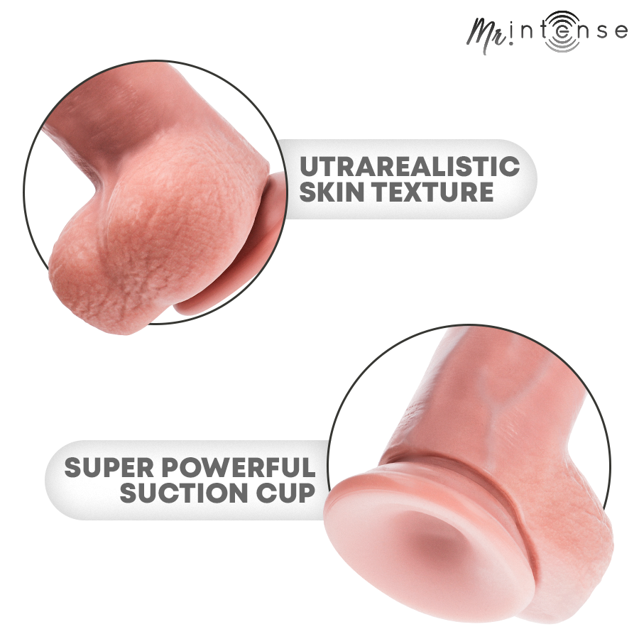 Mr Intense Neeson dildo realistico 27 cm con ventosa e testicoli