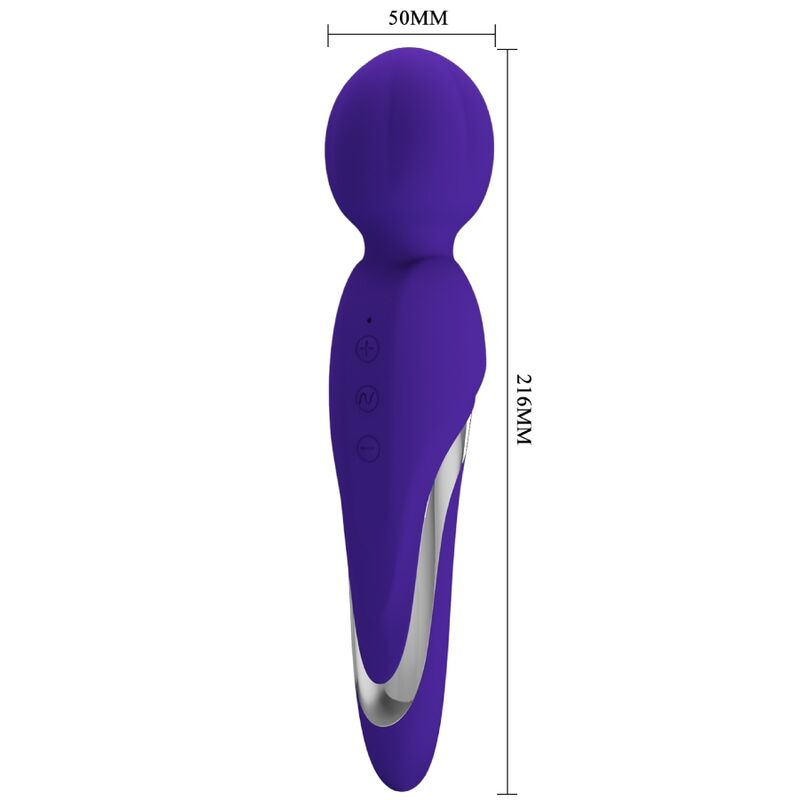 Pretty Love Walter vibratore viola silicone 7 modi