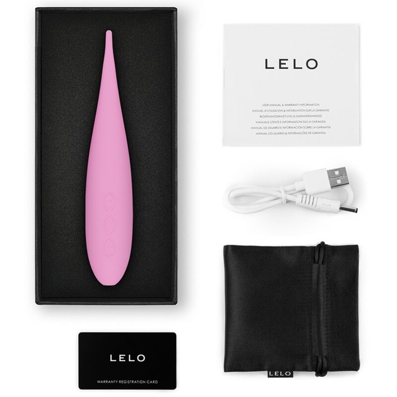 LELO DOT Travel stimolatore clitorideo rosa da viaggio
