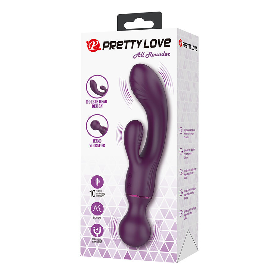 Pretty Love All Rounder vibratore rabbit viola