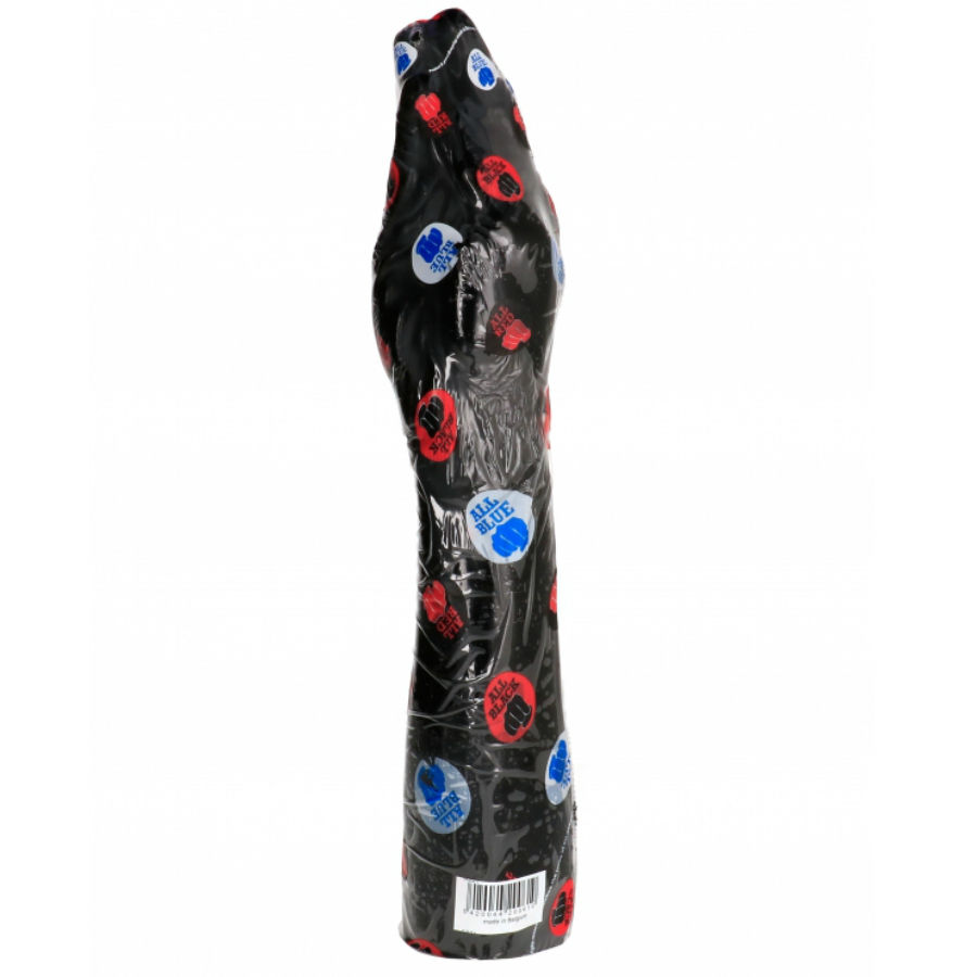 All Black Fist Gigante dildo pugno 40 cm morbido
