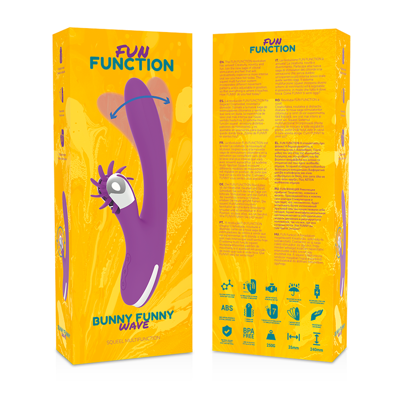 Fun Function Funny Wave 2.0 vibratore punto G impermeabile