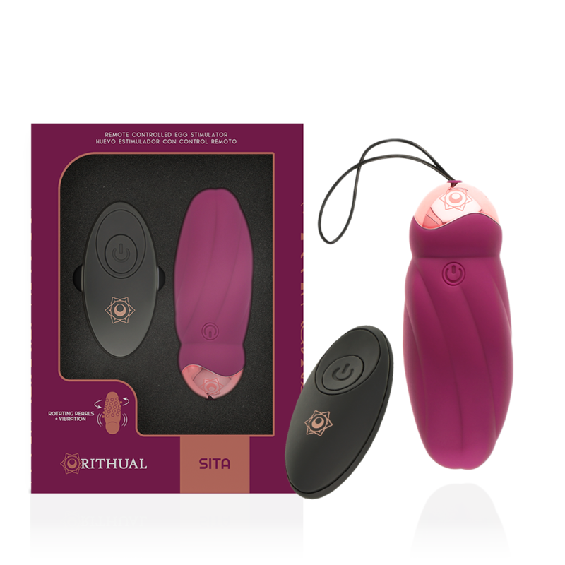 Rithual Sita Egg ovetto vibrante perle rotanti telecomando