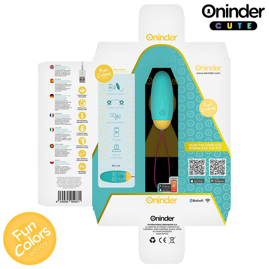 Oninder Cute ovetto vibrante con movimento wave